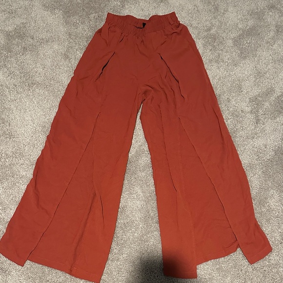 SHEIN Terracotta Wide-Leg Pants - Picture 1 of 3